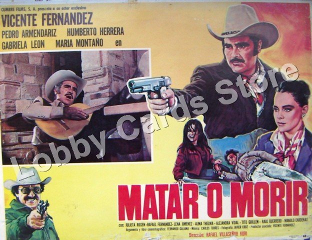 VICENTE FERNANDEZ/MATAR O MORIR